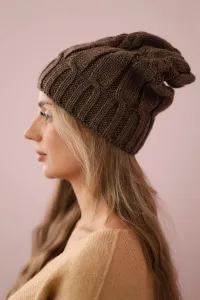 marka niezdefiniowana Čapica s fleece Iwona K221 mocca
