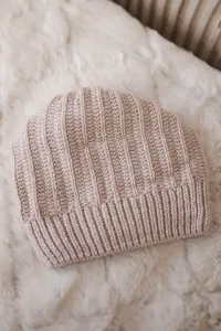 Kesi Čapica s fleece Anna K238 béžová