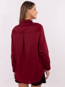 Shirt-DHJ-KS-9236.92P-burgundy