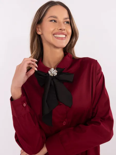 Shirt-DHJ-KS-9236.92P-burgundy