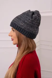 Legínovo Dámska čiapka Amira K359 tmavo sivá Farba: Sivá, Veľkosť: UNI
