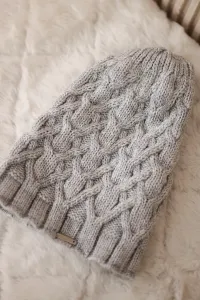 Kesi Čapica с fleece Sonia K201 tmavošedý