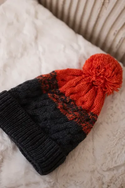 marka niezdefiniowana Čapica s fleece Ilona K218 grafit+ruda