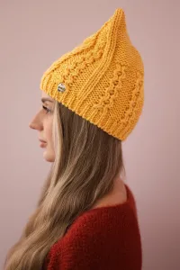 marka niezdefiniowana Čapica s fleece Rabbid K237 horčica