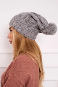 marka niezdefiniowana Čapica s fleece Karolina K243 sivá
