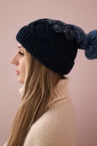 marka niezdefiniowana Čapica s fleece Alice K248 džínsy+modré