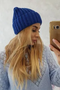 marka niezdefiniowana Čiapka s otočením nahor Magda K293 chrpa
