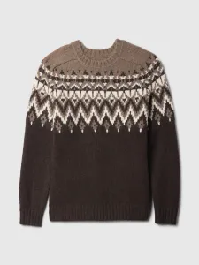 GAP  Pánsky sveter s prímesou vlny Fair Isle 521698-05 Veľkosť: XL