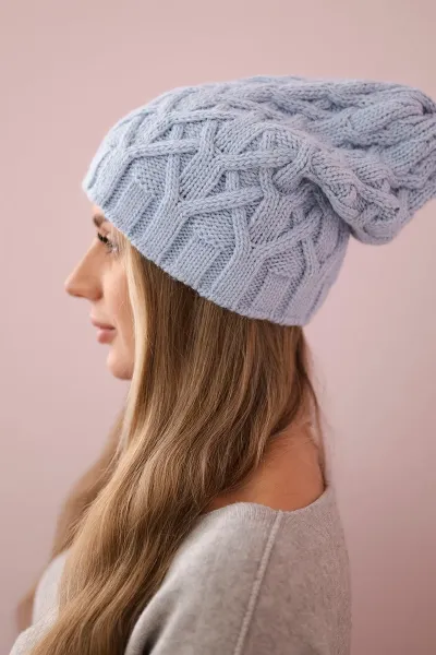 Kesi Čapica с fleece Sonia K201 modrá