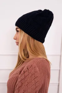 Kesi Čapica s fleece Anna K238 námornícka modrá