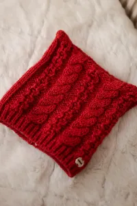 Kesi Čapica s fleece Rabbid K237 malina