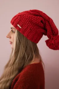 Kesi Čapica s fleece Sandra K210 malina