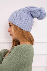 Kesi Čapica s fleece Paulina K227 modrá