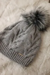 Kesi Čapica s fleece Ela K242 svetlo šedá