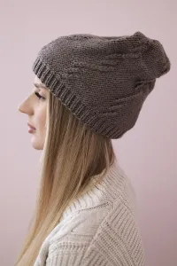 Kesi Dámska čiapka Lorena K377 mocca
