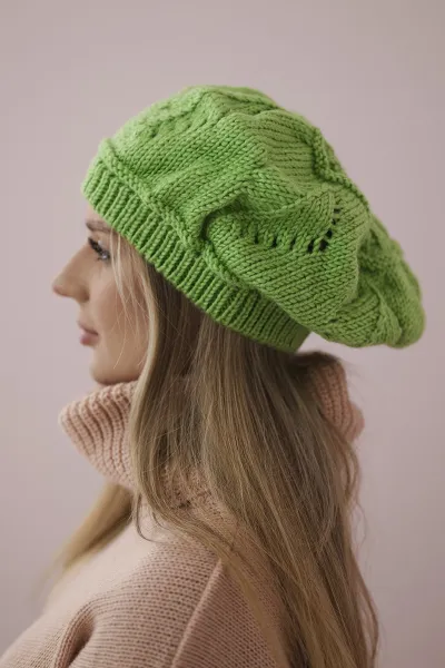 Kesi Dámska čiapka Sofia K369 pistácie