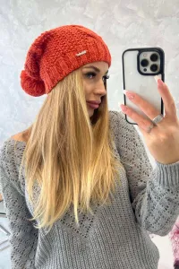 Kesi Čapica s fleece Justyna K253 ruda