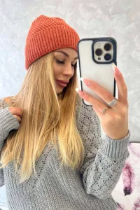 Kesi Čiapka tenká Oliwia K252 ruda