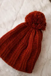 Kesi Čapica s fleece Idalia K284 hnedá
