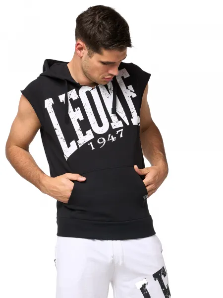 Leone Men's sleeveless hoodie