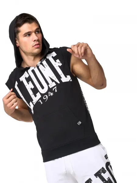 Leone Men's sleeveless hoodie
