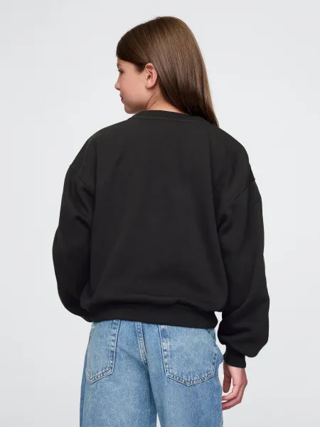 GAP Kids Oversize Sweatshirt with Logo - Girls