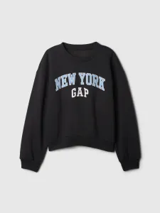 GAP Kids Oversize Sweatshirt with Logo - Girls