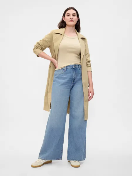 GAP Džínsy pre ženy  Wide Leg Bergie 646631-00 Veľkosť: 28LONG