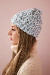 Kesi Čapica s fleece Melisa K241 modrá