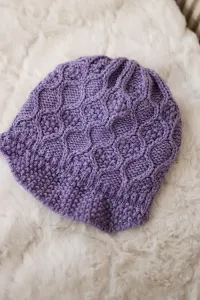 Kesi Čapica с fleece Roma Bis K235 fialový