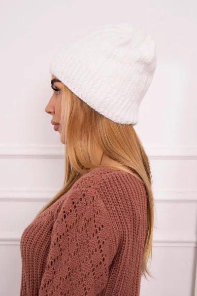 Kesi Čapica s fleece Anna K238 biely