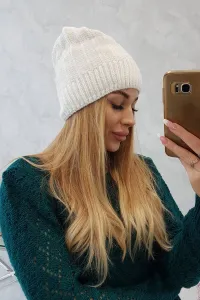 Kesi Čapica s fleece Anna K238 biely