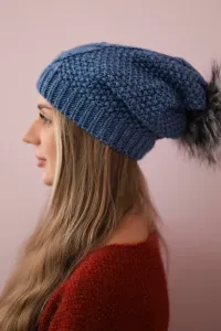 Kesi Čapica s fleece Sandra K210 džínsy