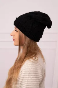 Kesi Dámska čiapka Klarysa K393 čierna