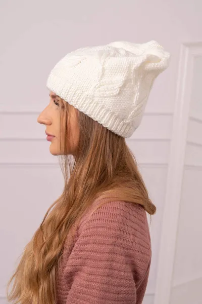 Kesi Dámska čiapka Majka K376 ecru