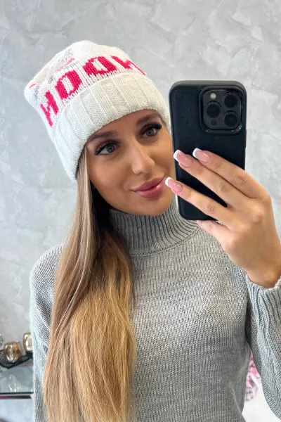 Kesi Dámska čiapka London K385 biela