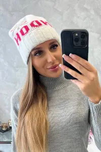 Kesi Dámska čiapka London K385 biela