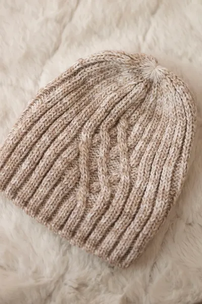 Kesi Čapica s fleece Merry K225 béžová