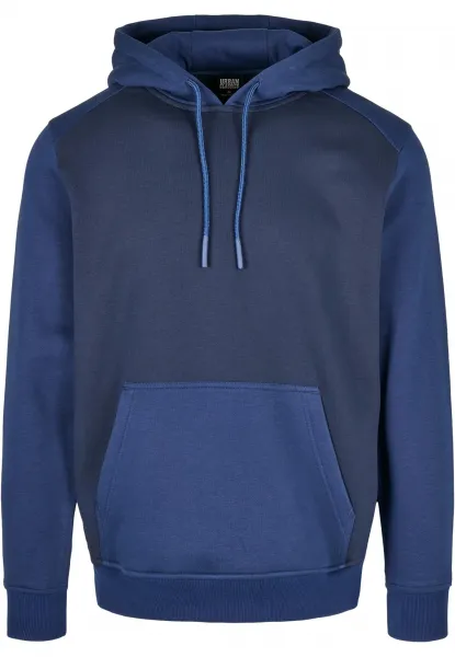 2-Tone Raglan Crew Midnight/Dark Blue