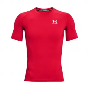 Men's compression shirt Under Armour HG Armour Comp SS - red
