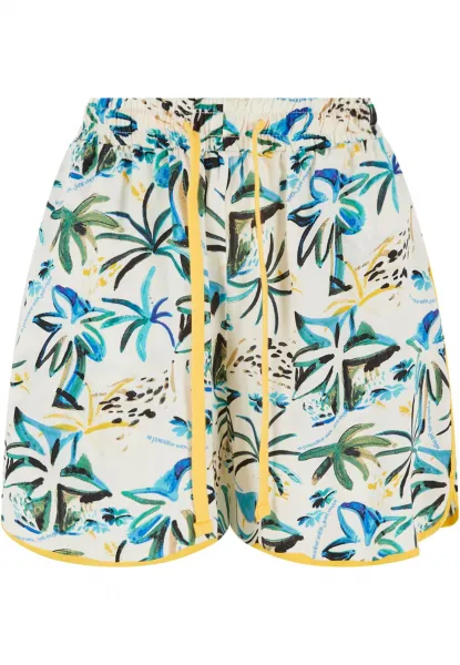 Women's Waikiki Patterned/Cream Shorts