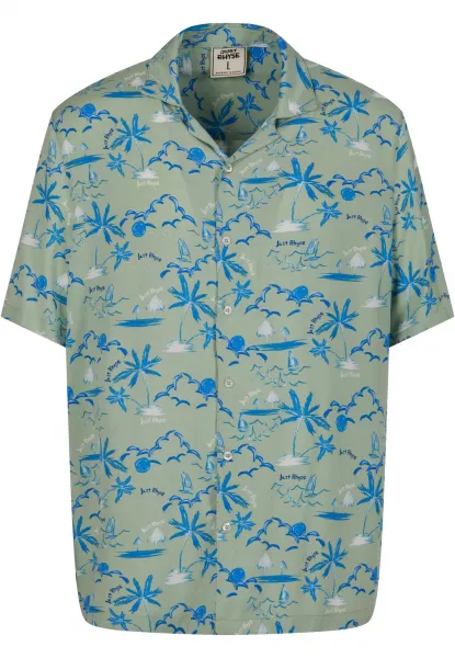 Men's shirt Waikiki green