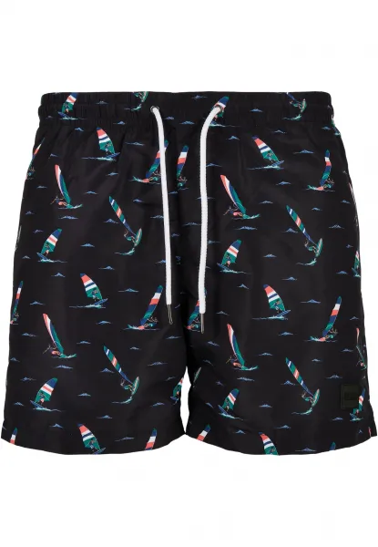 Pattern Swim Shorts Surf aop