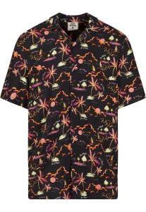 Men's short-sleeved shirt Just Rhyse Shirt Waikiki - black