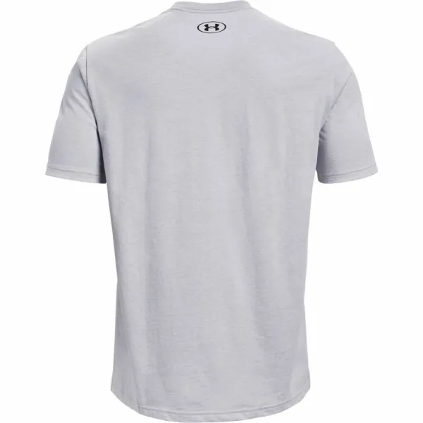 Pánske tričko s krátkym rukávom UNDER ARMOUR UA ABC CAMO BOXED LOGO SS-GRY