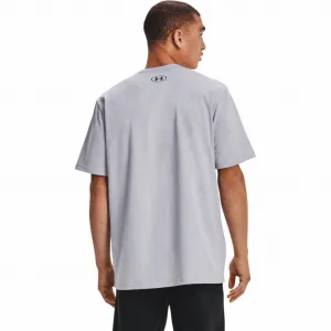 Pánske tričko s krátkym rukávom UNDER ARMOUR UA ABC CAMO BOXED LOGO SS-GRY