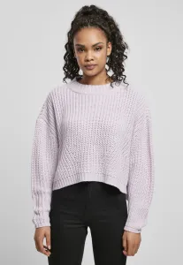 Women's wide oversize sweater soft lilac