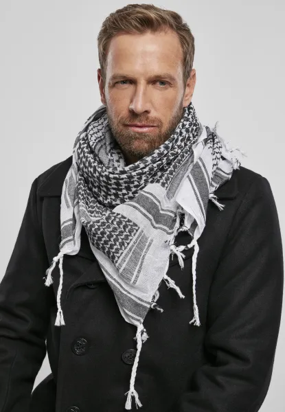 Shemag Scarf White/Black
