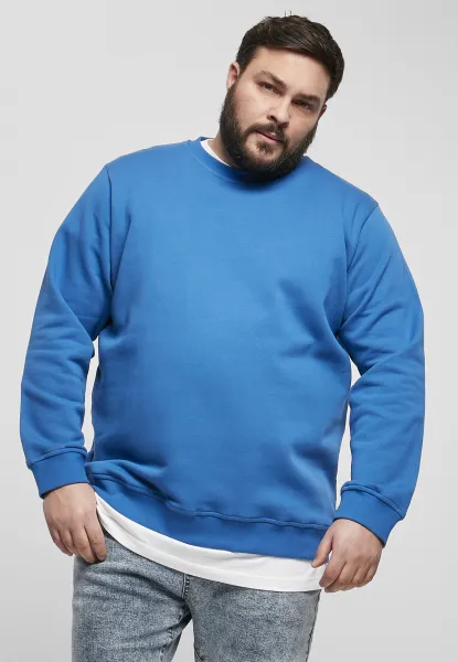 Organic Basic Crew Sports Blue