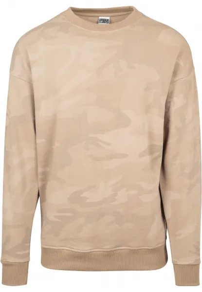 Camo Crewneck Sand Camouflage